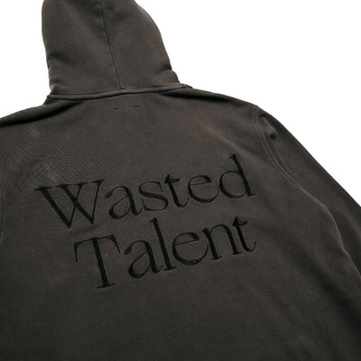 Wasted Talent Bellavista Hoodie - Washed Black
