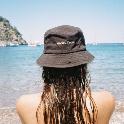 Wasted Talent Dora Bucket Hat - Washed Black