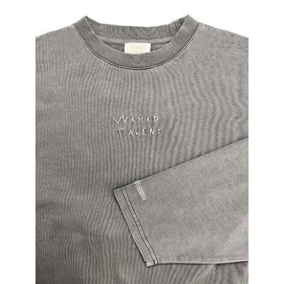 Wasted Talent Esla Premium Long Sleeve T-Shirt - Washed Black