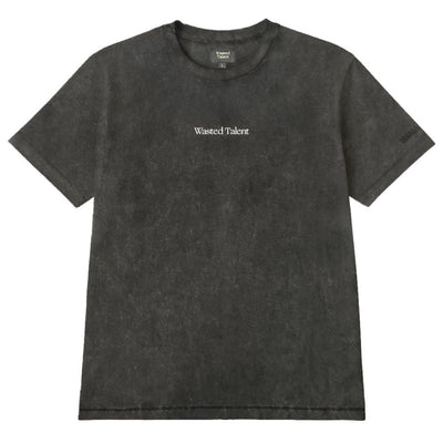 Wasted Talent Lutea Acid Wash Premium T-Shirt - Black Wash