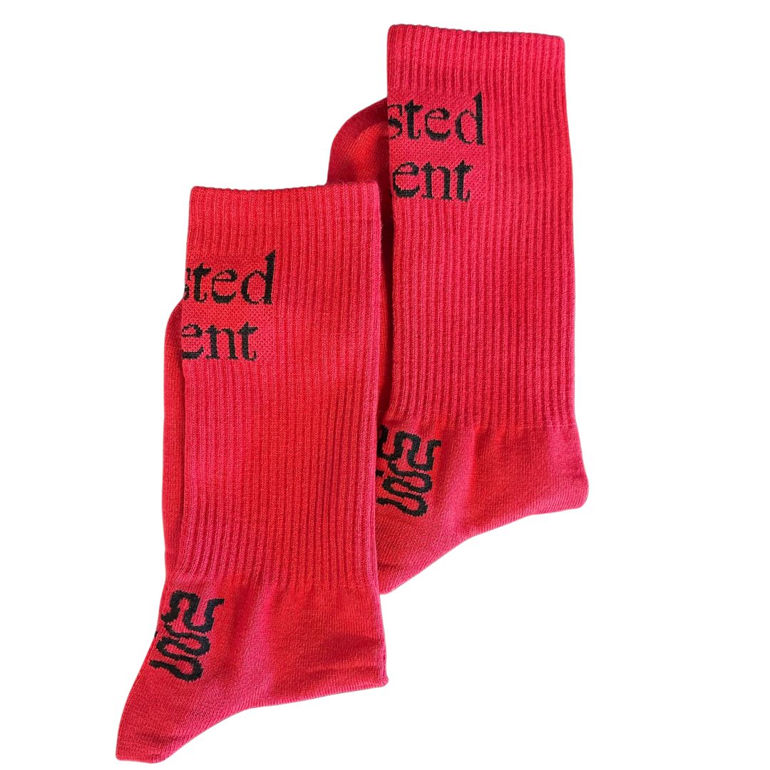 Wasted Talent Ignara Socks - Red