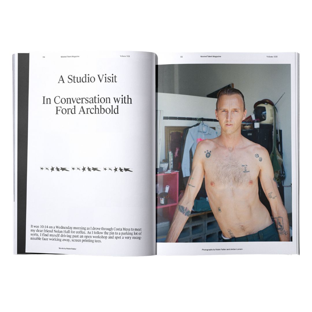 Wasted Talent Magazine Vol XIII & Wasted Talent Tote Bag