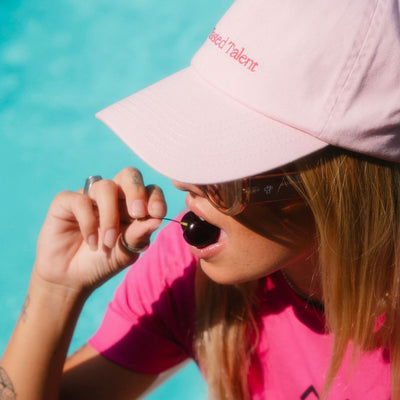Wasted Talent Rosae Hat - Rose Pink