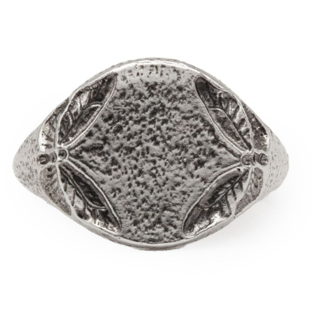 Wasted Talent X The Hunt NYC Signet Ring - .925 Sterling Silver