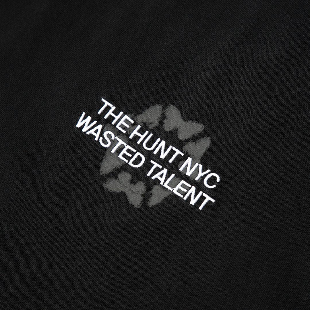 Wasted Talent X The Hunt NYC T-Shirt - Kaviar Black