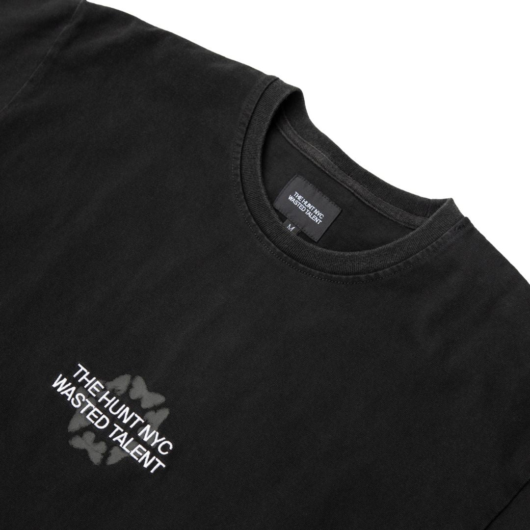 Wasted Talent X The Hunt NYC T-Shirt - Kaviar Black
