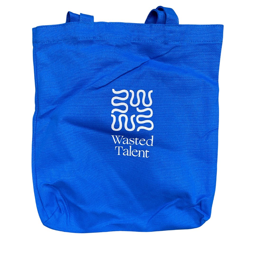Wasted Talent Magazine Vol XIV & Wasted Talent Tote Bag - BLUE